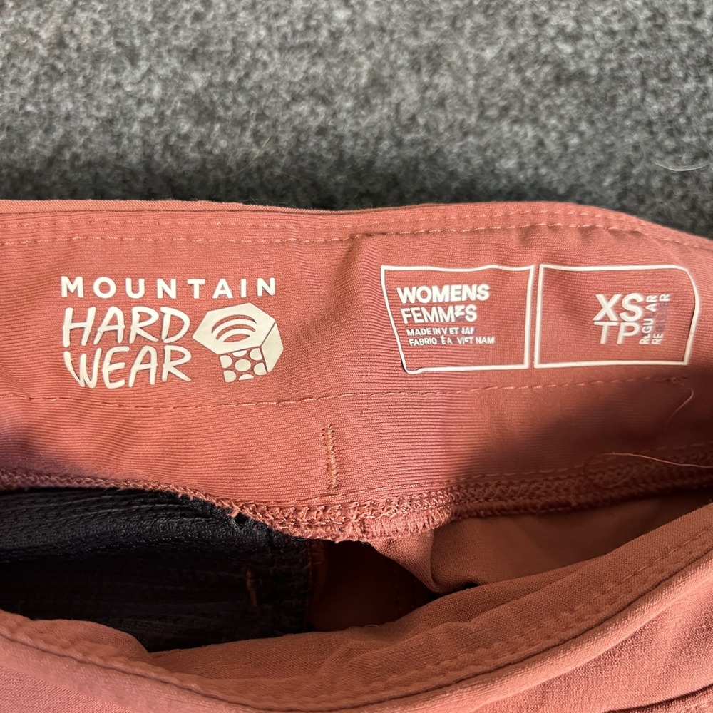 Mountain Hardwear Dynama/2 Ankle Pants Womens XS Regular Clay Orange Hiking - Picture 2 of 7